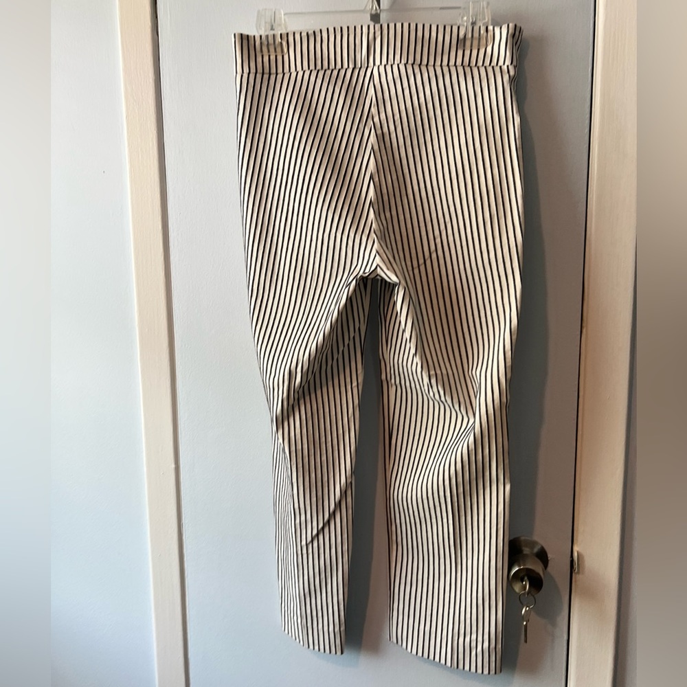 Blue and White Avenue Montaigne Pants (Size 6)